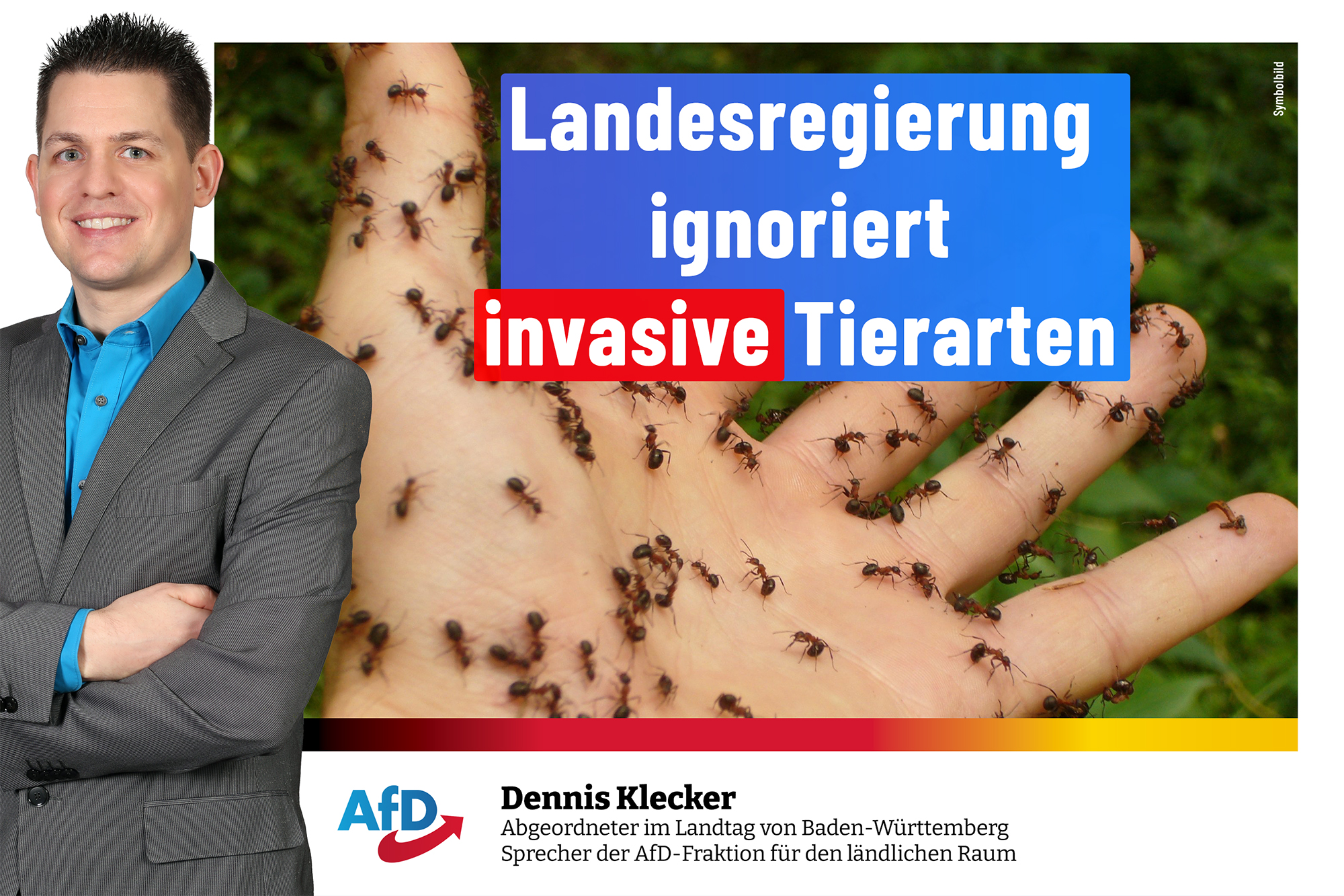 Dennis Klecker: Landesregierung ignoriert Probleme durch invasive Tierarten